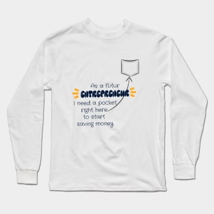 Futur Entrepreneur Pocket Long Sleeve T-Shirt